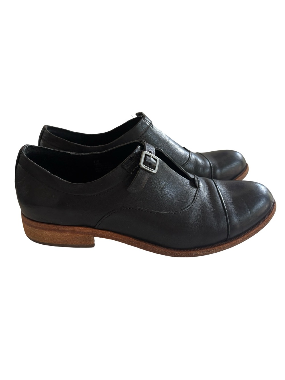 Kirk-Ease Women’s Cloetta Black Leather Loafers 8.5